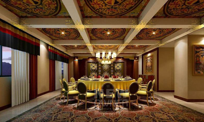 吉祥圣雪藏式餐厅设计
