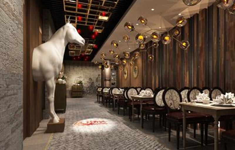 醉京湘中餐厅空间设计思路