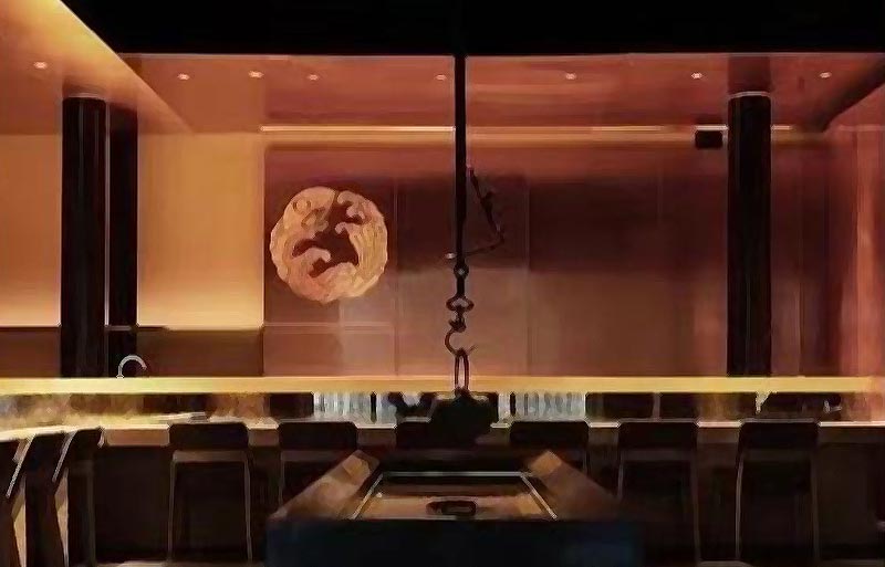 红旗饭庄中餐厅前厅设计