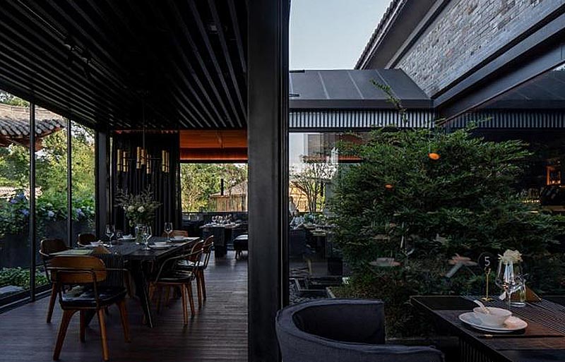 宅门小厨中餐厅设计的平面布局