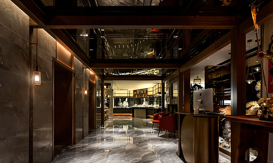 喜尚餐厅动线设计