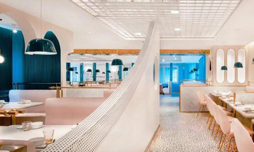 茶玛丽港式餐厅设计