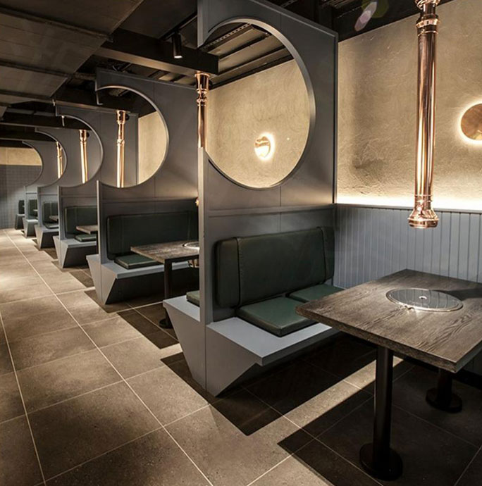 妙香山烧烤店装修