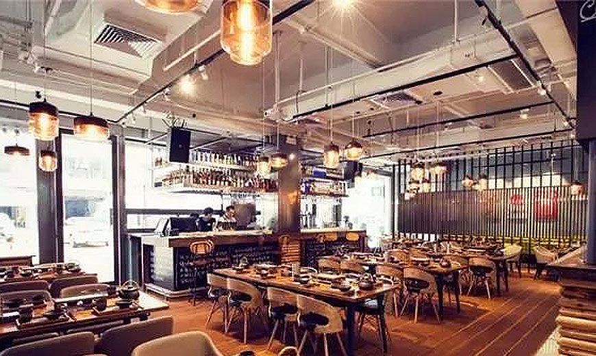 900°烧烤餐厅设计