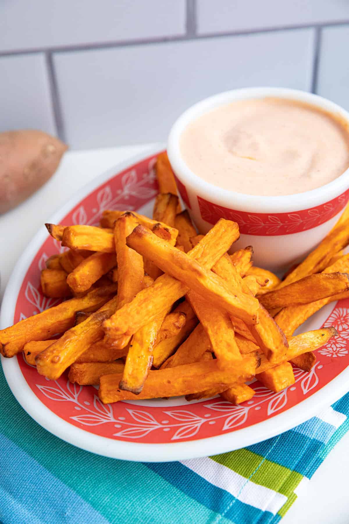 air fryer sweet potato fries