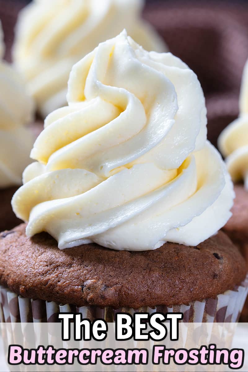The absolute best buttercream frosting recipe you'll find with a secret ingredient I have been using for over a decade! This recipe was in my cookbook and has been featured everywhere! This will frost one 8 inch cake, if The absolute best buttercream frosting recipe you'll find with a secret ingredient I have been using for over a decade! This recipe was in my cookbook and has been featured everywhere! This will frost one 8 inch cake, if you need to frost a large cake make sure to double it! need to frost a large cake make sure to double it!