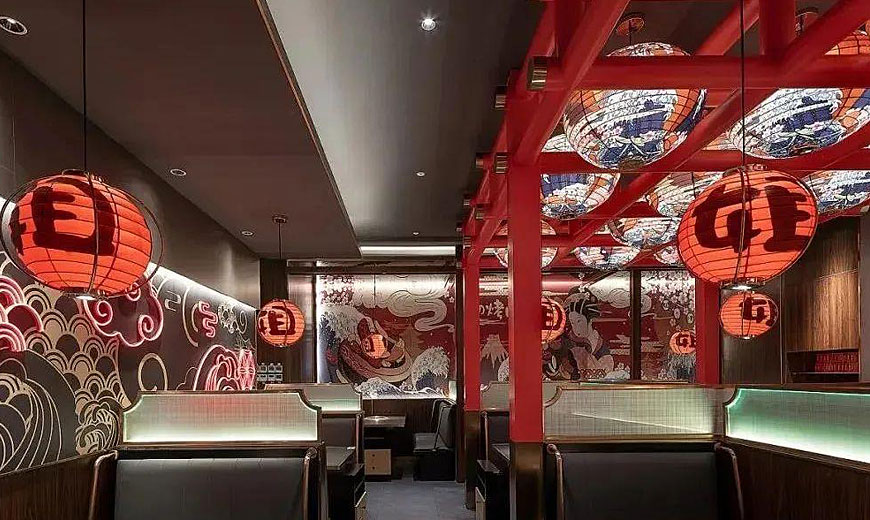 姐妹烤肉韩国料理店装修风格