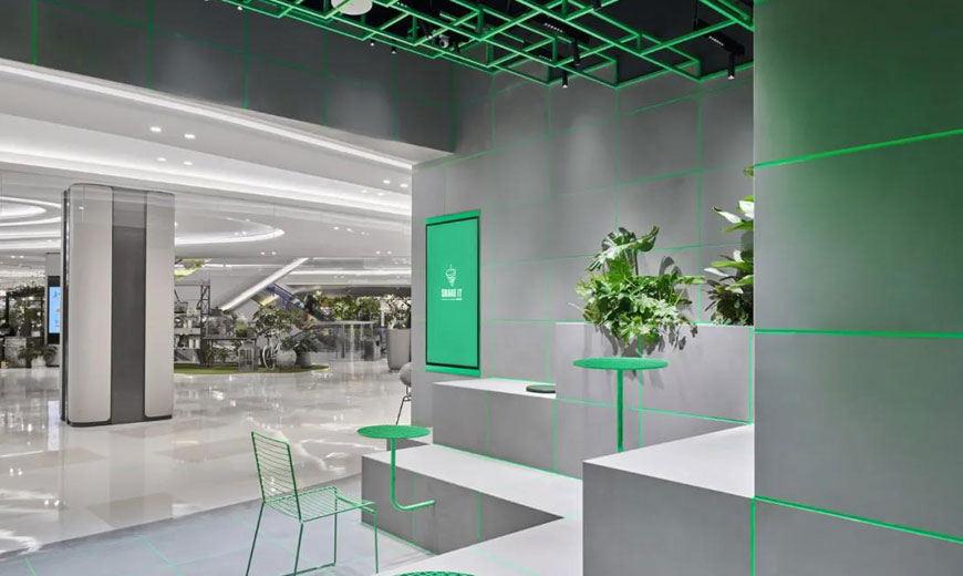 清欢白茶餐厅设计